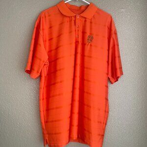 Men's Antigua Orange San Francisco Giants Compass Polo XL